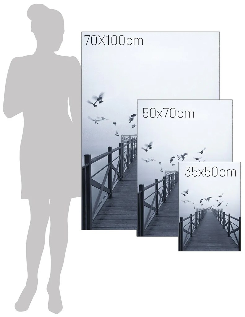 Plátno maľba Dawn Lake