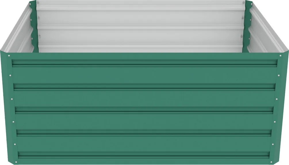 Vyvýšený záhon G21 Daisy 120 x 90 x 52 cm, kov,zelený