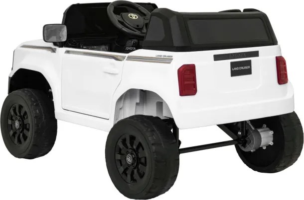 Elektrické autíčko Toyota Land Cruiser PRADO biele