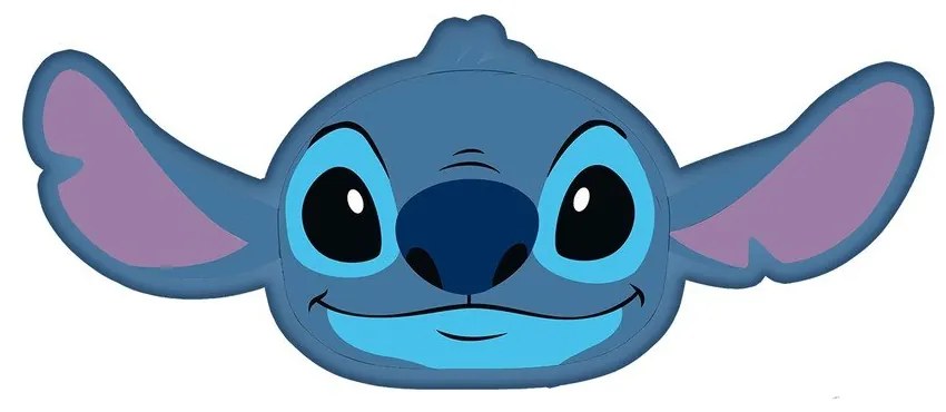 Fleecový detský vankúšik 41x32 cm Lilo and Stitch "Blue" – Jerry Fabrics