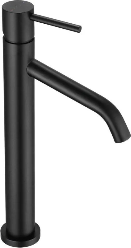 Mexen Rumba vysoká umývadlová batéria, čierna - 73510-70