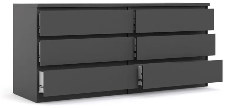 Komoda Simplicitous 232 čierna matná