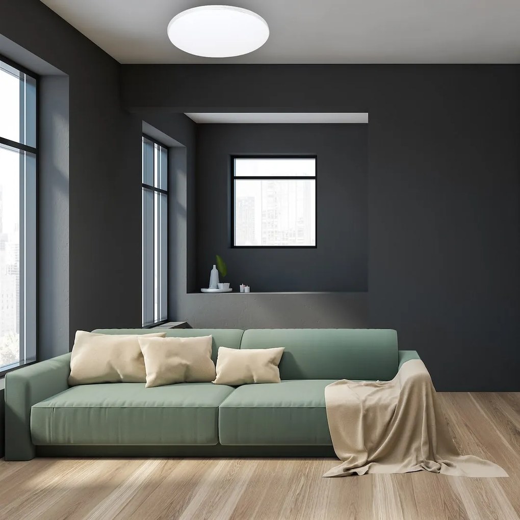Stropné LED svietidlo Siena, 1x LED 72w, 3000-6000k, w