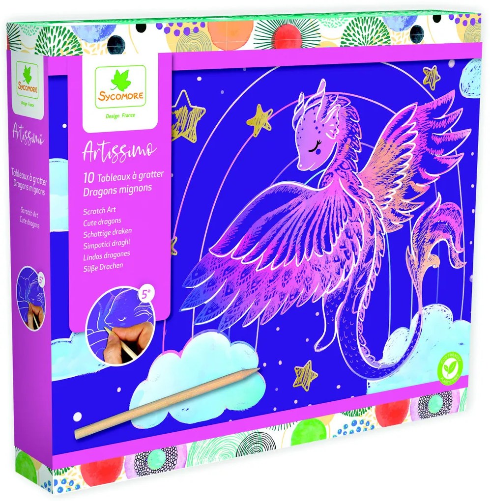 Artissimo - vyškrabávanie - Dráčiky