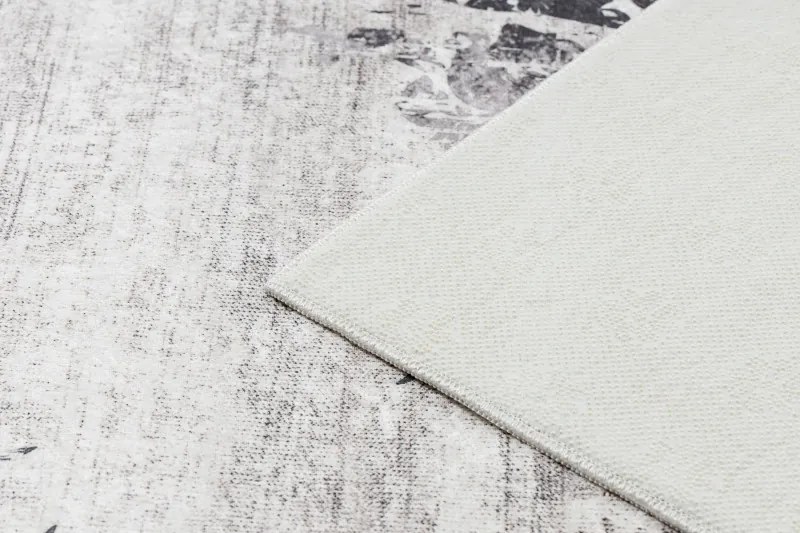 Dywany Łuszczów, Kusový koberec ANDRE Ornament 1187, 160x220, šedá, chodba / predsieň