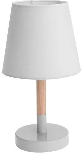 Koopman Stolná lampa Pastel tones biela, 30,5 cm