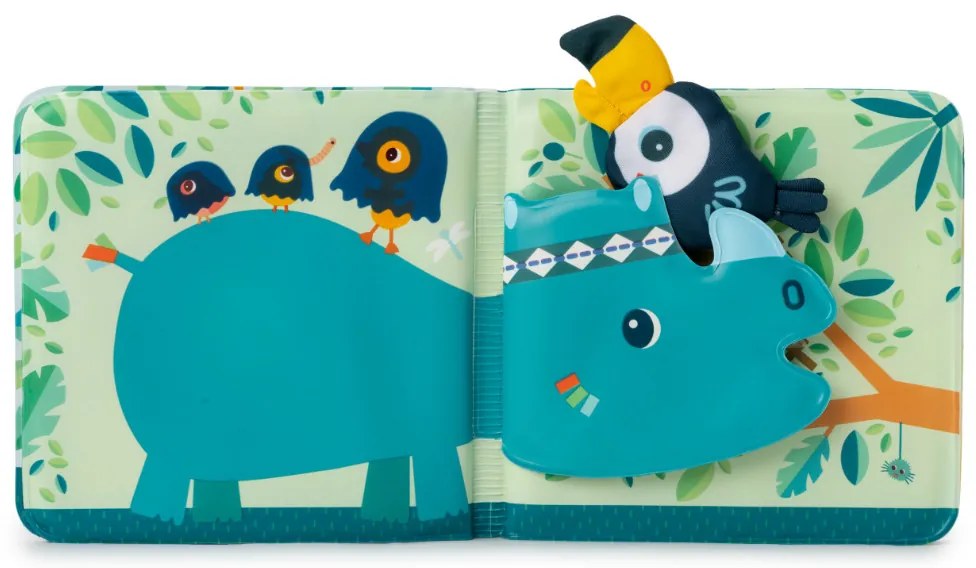 Lilliputiens - čarovná knižka do vane - tukan Pablo