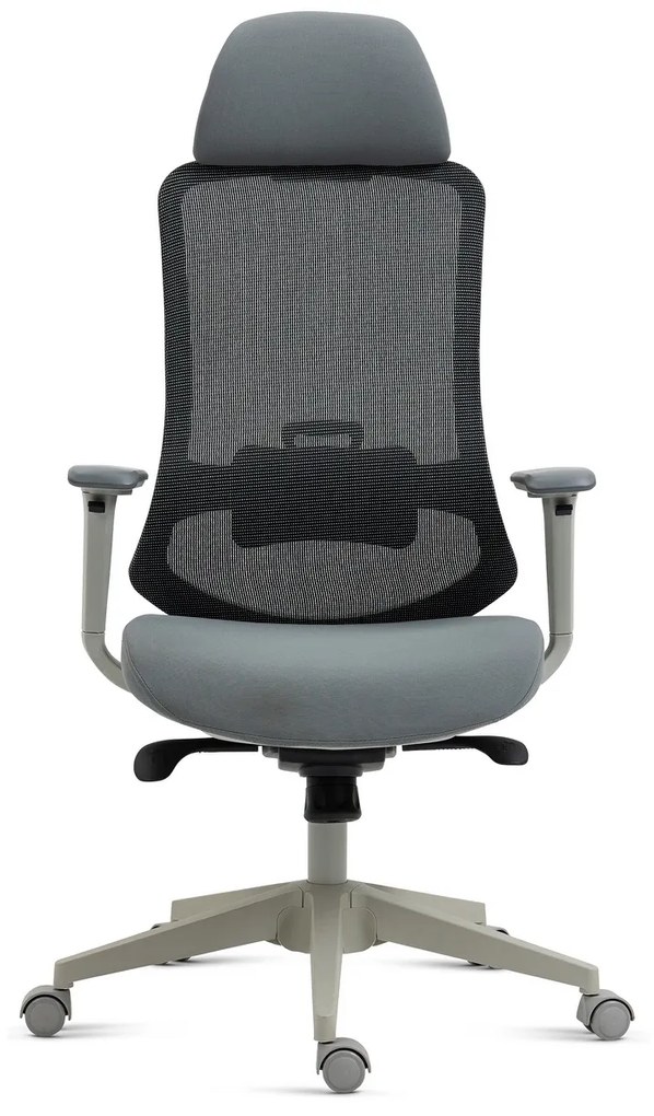 Autronic KA-V321 GREY Kancelárska stolička