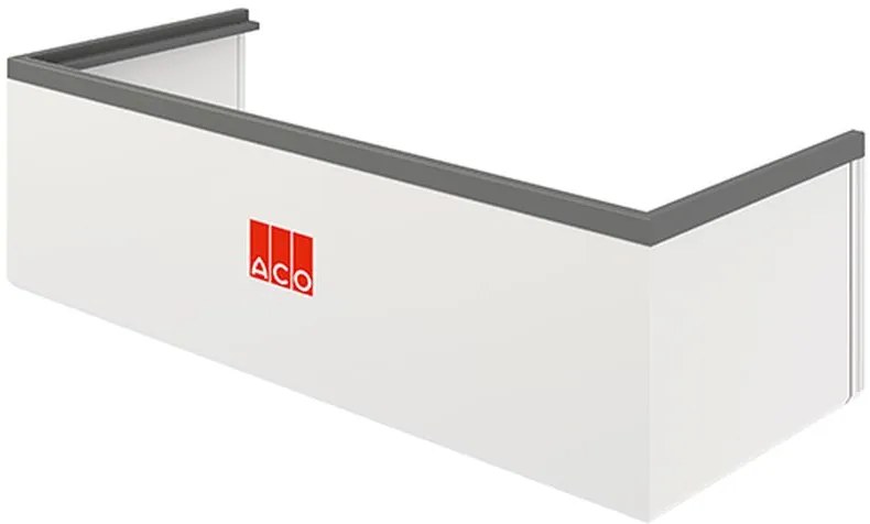 ACO Nadstavbový prvok svetlíka, 1500 x 340 x 700 mm, výška 30-300 mm 315906