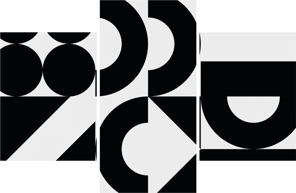 Obraz - Geometrická abstrakcia N⁰2 (90x60 cm)