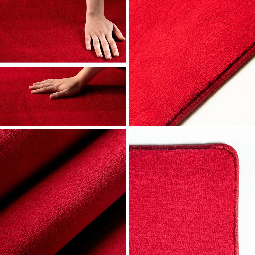 Ayyildiz, Koberec behúň Sky 5400 Red, 80x250, červená, obývacia izba