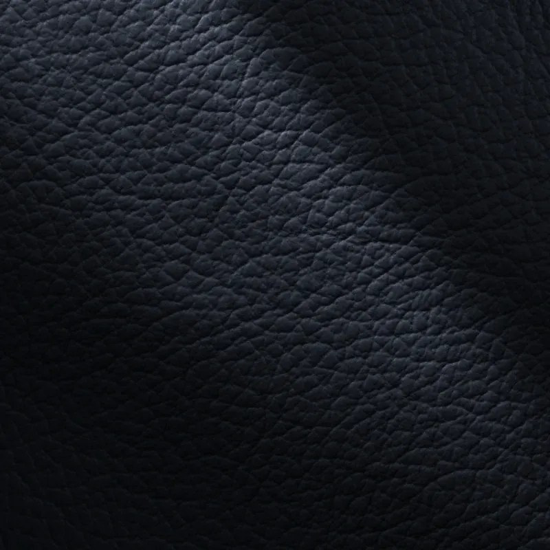 Kožená sedacia súprava s rozkladom na každodenné spanie ALEXIE – rohová, pravá, tm. modrá (navy 325)