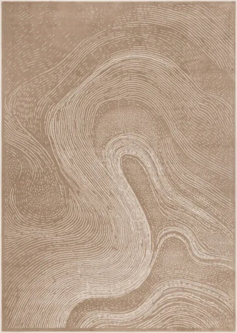 Koberec FD SENSI BRANCO tmavobéžový