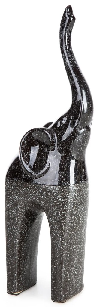 DEKORAČNÁ SOŠKA MANDI 12X7X35 CM TMAVOSIVÁ