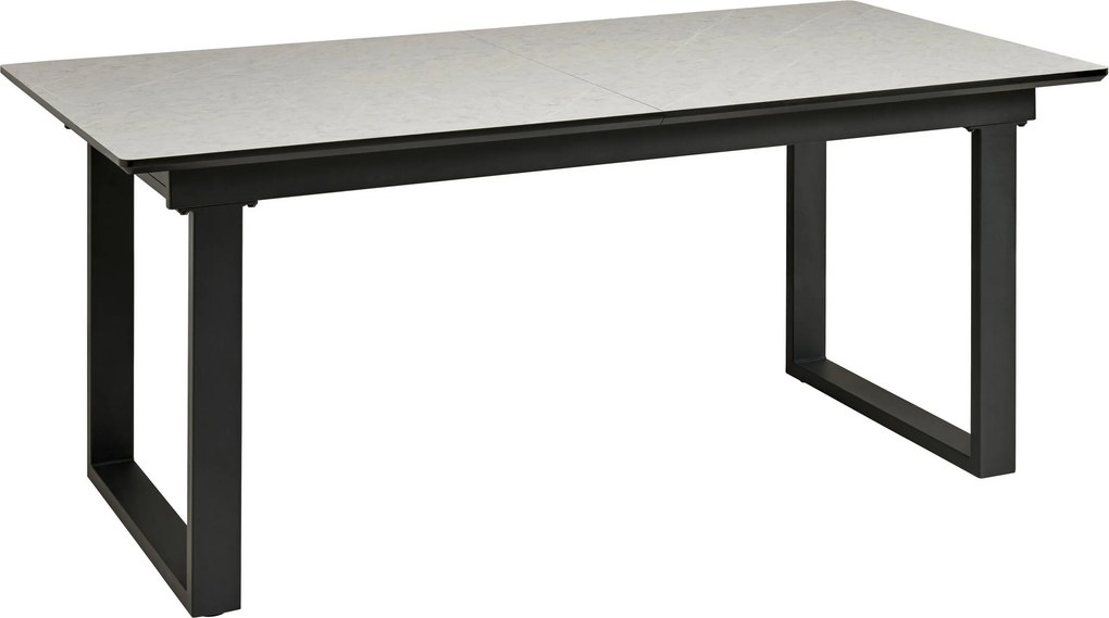 XXXLutz JEDÁLENSKÝ STÔL, sivá, čierna, 180-260/90/76 cm MID.YOU - Stoly - 000055008101