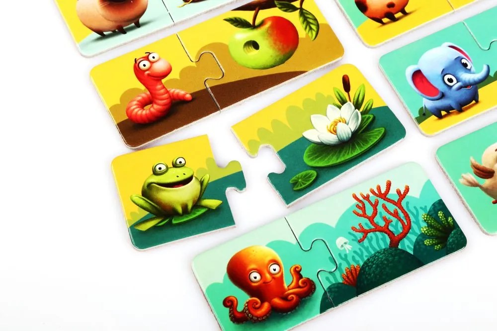 Puzzlika 13074 Môj domov - náučné puzzle 20 dielikov