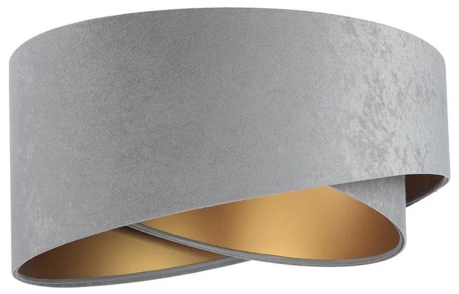 Tienidlo univerzálne GALAXY E27 pr. 45 cm šedá/zlatá