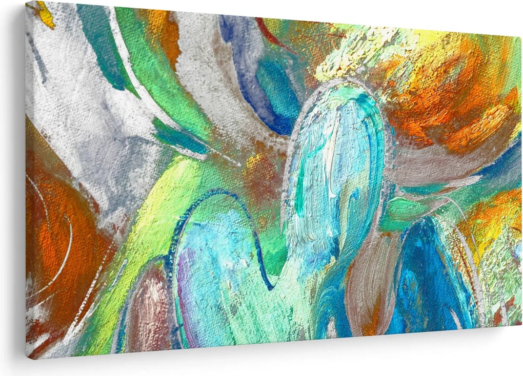 Obraz - Farebná abstrakcia (90x60 cm)