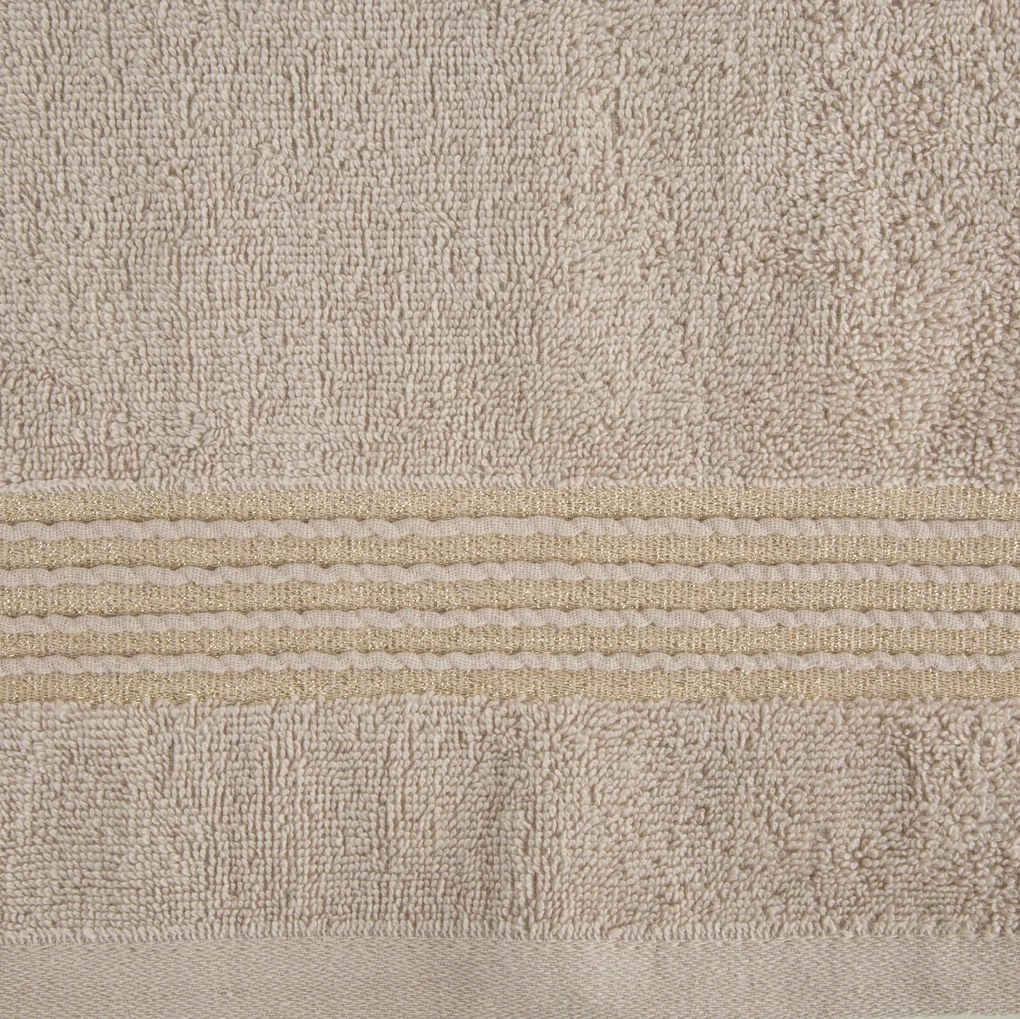 BAVLNENÝ UTERÁK LILA 30X50 CM BÉŽOVÁ