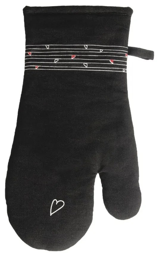 Kuchynská chňapka s magnetom SRDIEČKA