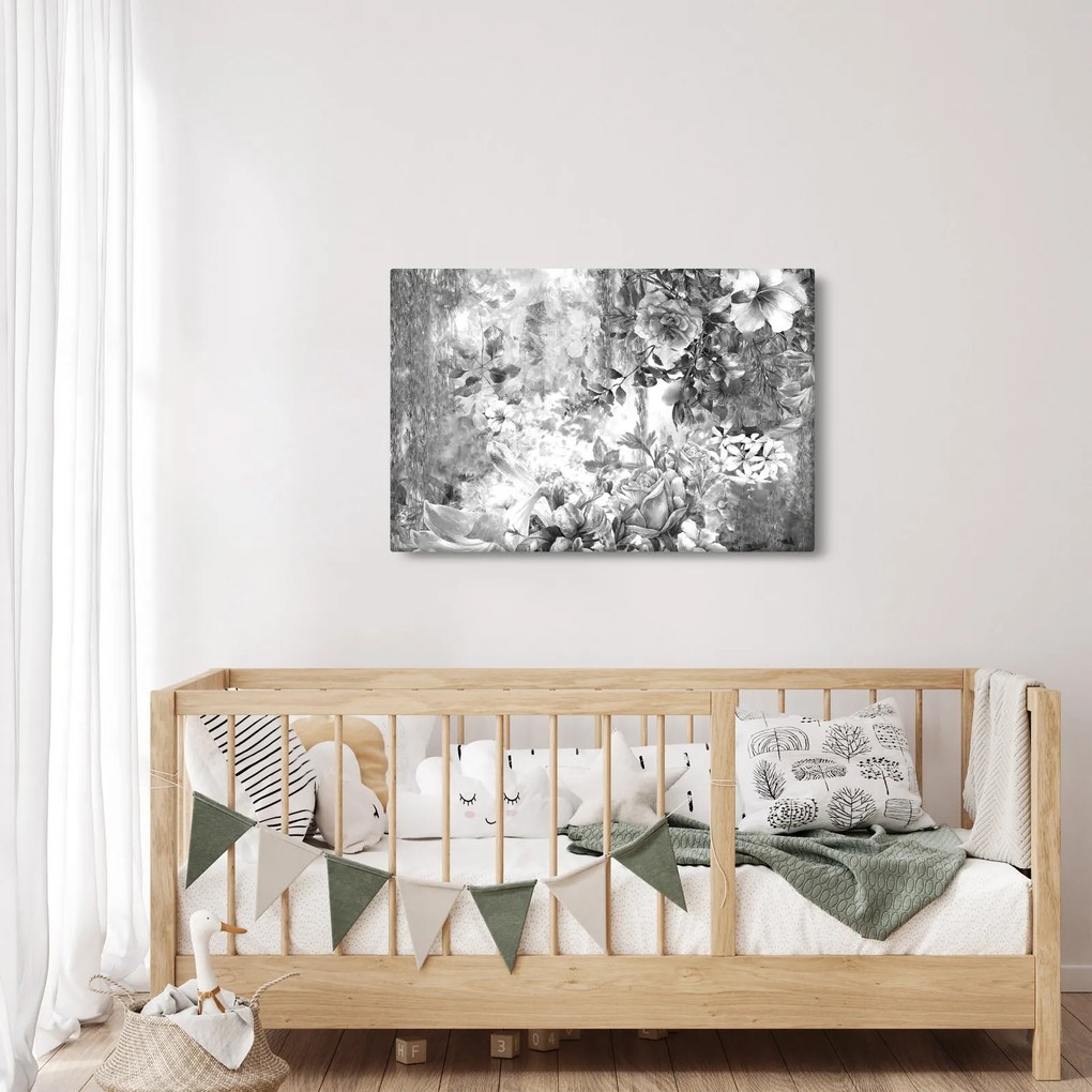 Obraz - Romantická záhrada (90x60 cm)