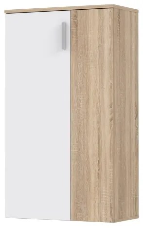 Botník ETON dub sonoma/biela