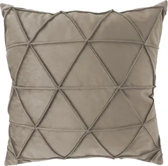 Dekoračný vankúš Vanessa 45x45 cm, taupe%