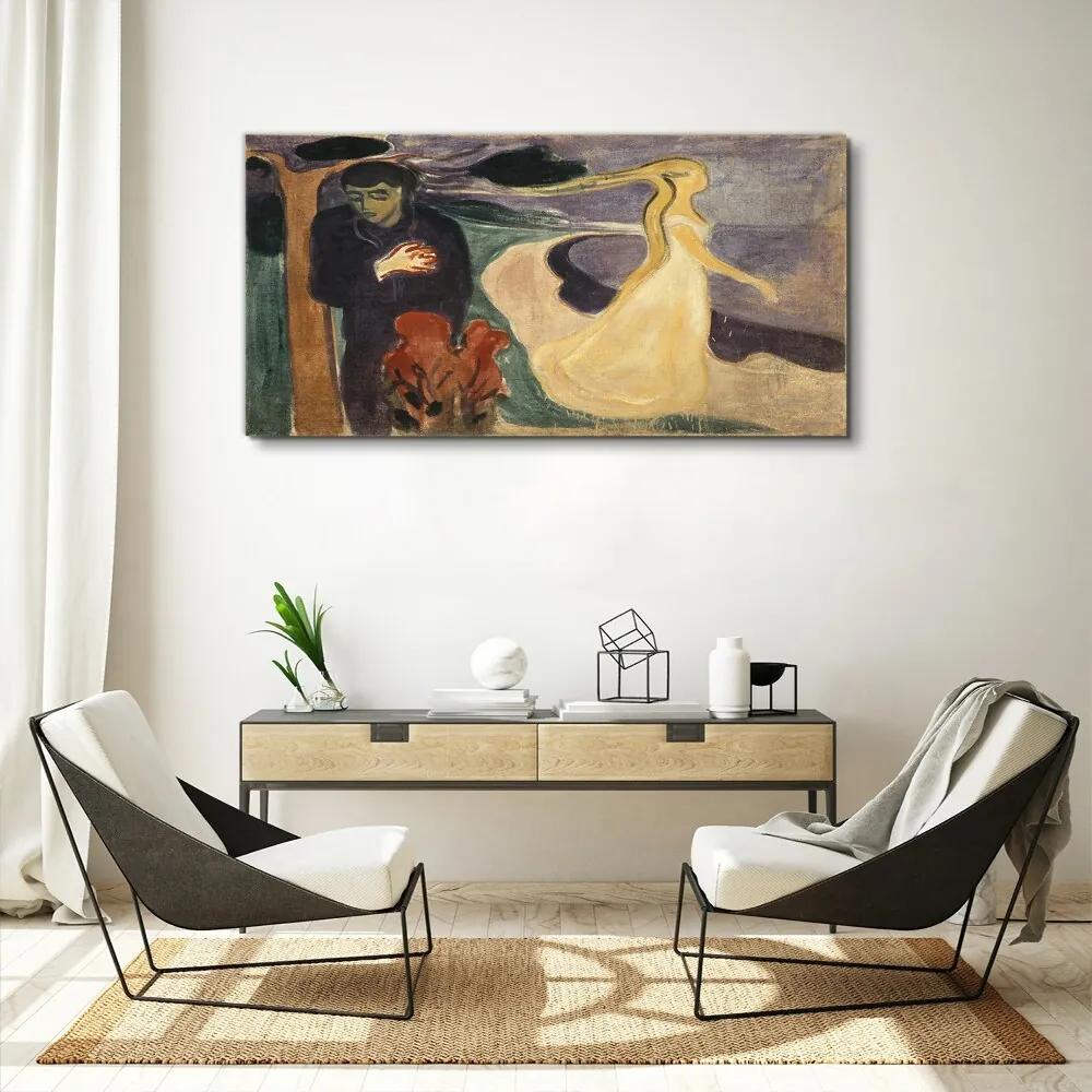 Obraz na plátne Separácia Edvard Munch