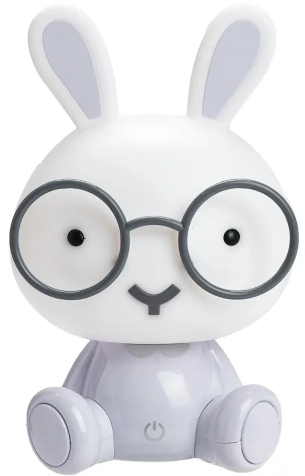 LED detské nočné svetlo HOPPY 23,5 cm, biela