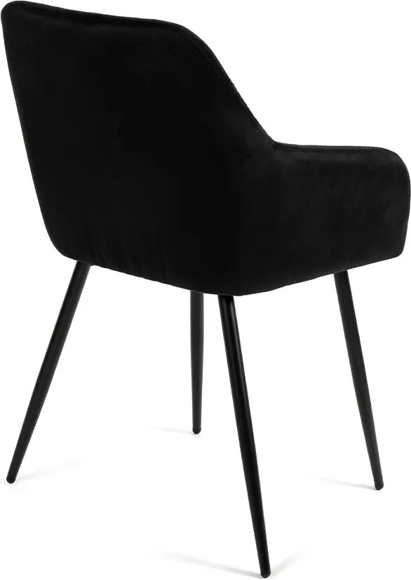 Noela Jedálenský set ROBUL 140 + 4x stolička SIENA čierna