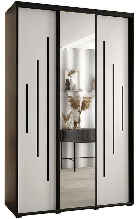 Skriňa 45 Canaris 13 170 čierna/biela/čierna