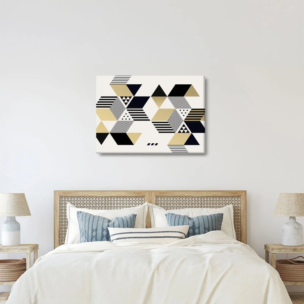 Obraz - Geometrické tvary N⁰1 (70x50 cm)
