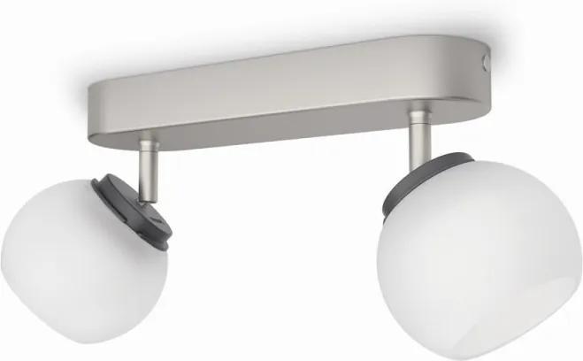 LED stropné svietidlo bodové Philips BALLA 2x4W