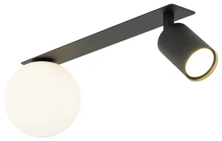 Podhľadové bodové svietidlo VOX 1xG9/8W/230V + 1xGU10/10W čierna