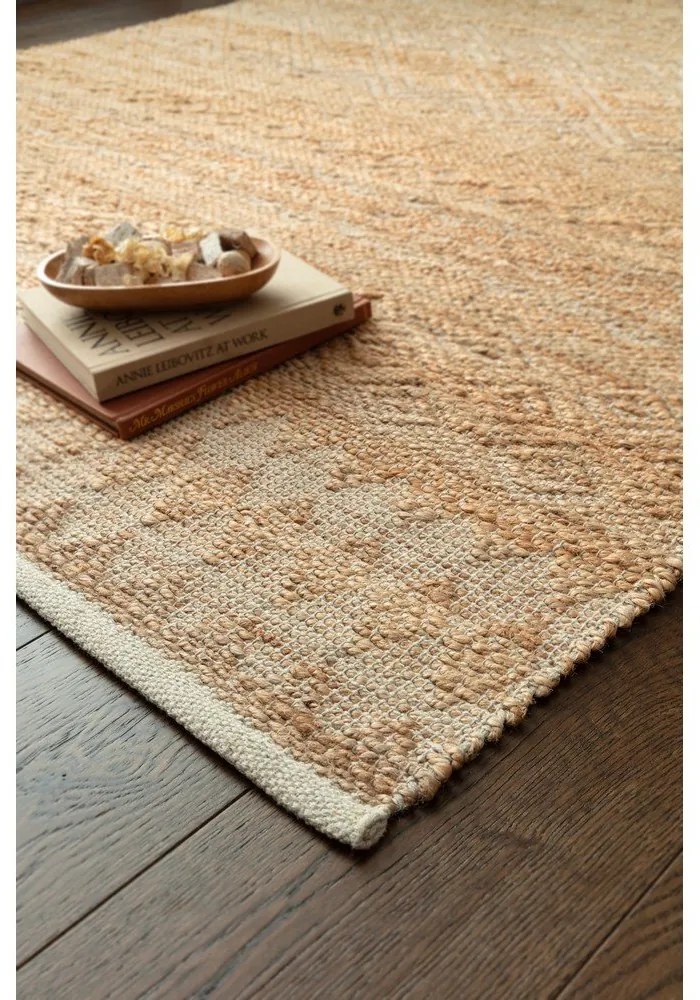 Ručne tkaný koberec s prímesou juty v prírodnej farbe 200x290 cm Asher Natural – Asiatic Carpets