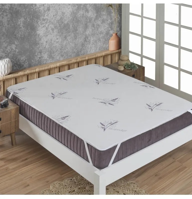 Nepremokavá plachta s gumičkou po obvode Lavender EMI, Plachta 90x200