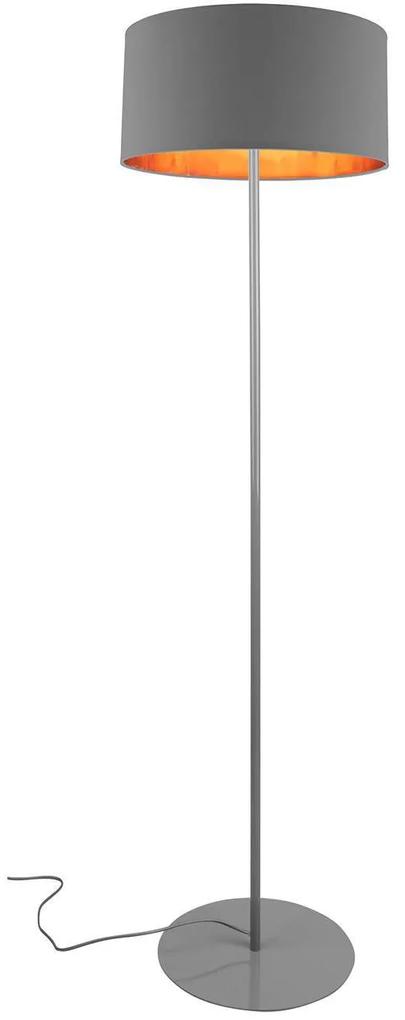 Stojacia lampa Shade, 1x textilné tienidlo (výber zo 4 farieb), (výber z 3 farieb konštrukcie), (fi 40cm), g