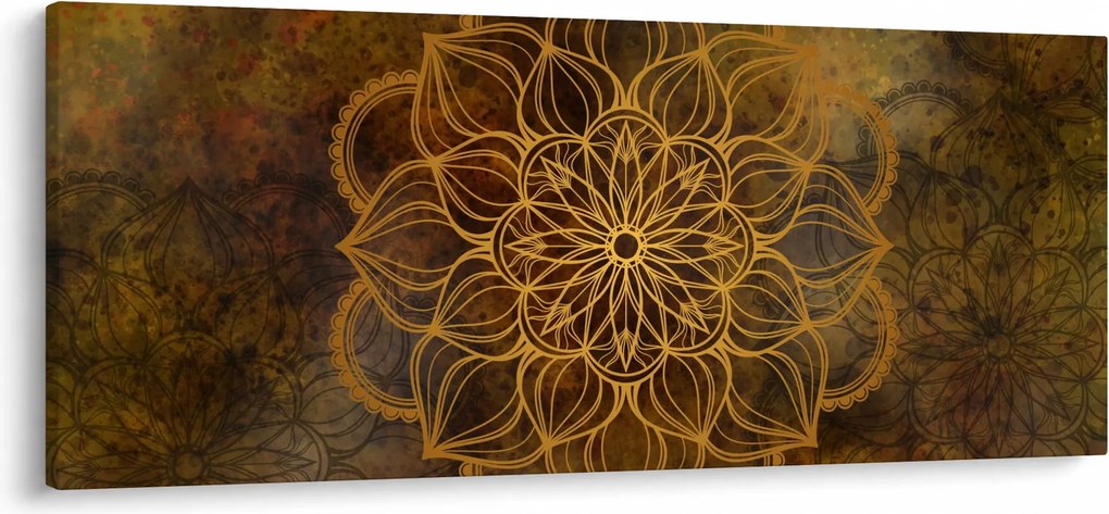 Obraz - Mandala radosti (120x50 cm)
