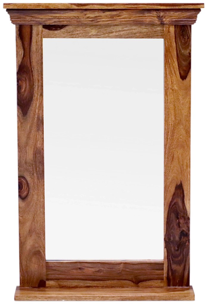 furniture-nabytek.cz - Zrcadlo Jali 60x90 z indického masivu palisandr