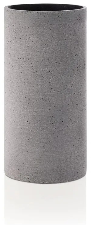 Sivá váza Blomus Bouquet, výška 24 cm