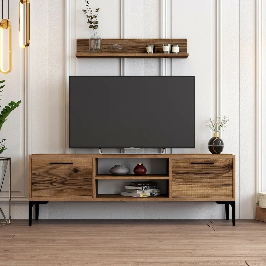 Riga Walnut TV stolík