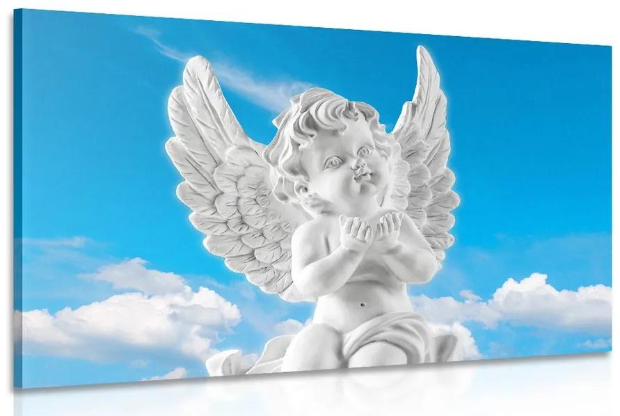 Obraz starostlivý anjelik na nebi Varianta: 60x40
