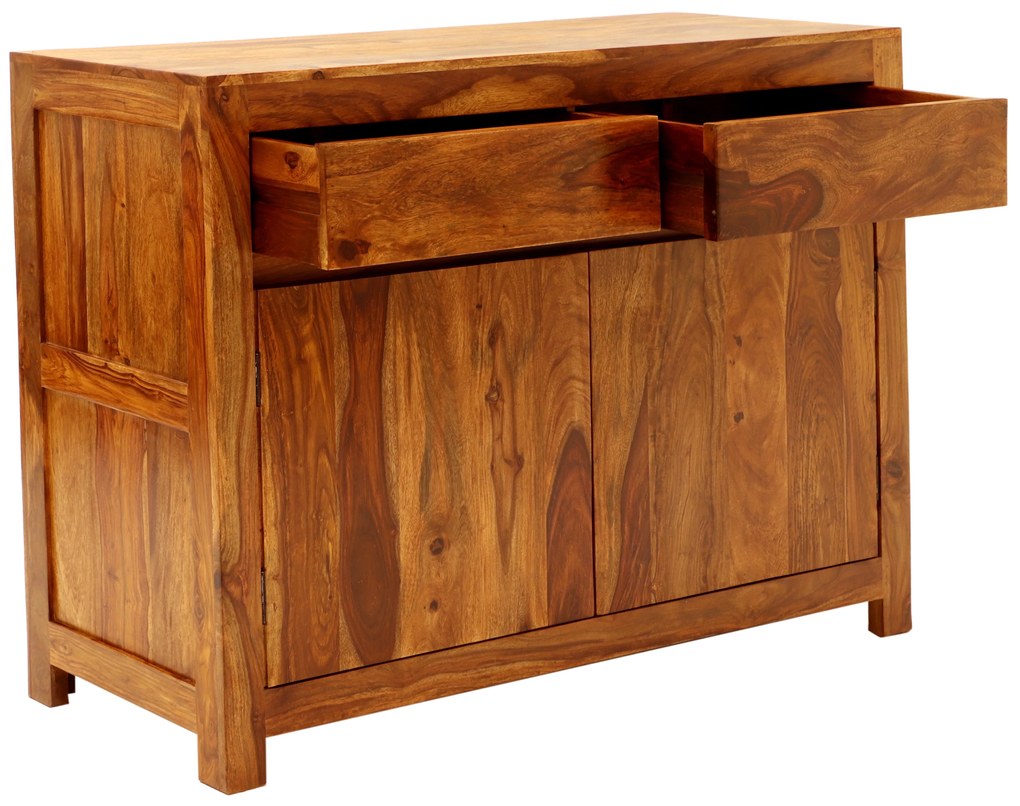 furniture-nabytek.cz - Komoda masiv z dřeva palisandr 120x90x45