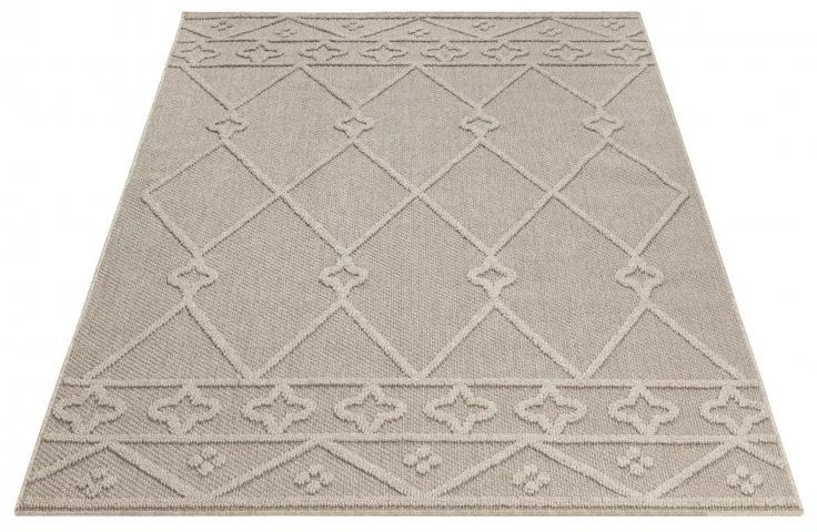 Ayyildiz koberce Kusový koberec Patara 4955 Beige – na von aj na doma - 240x340 cm