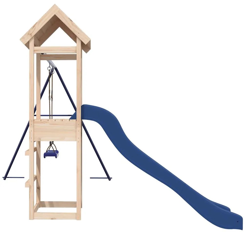 Vonkajšia súprava na hranie masívna borovica