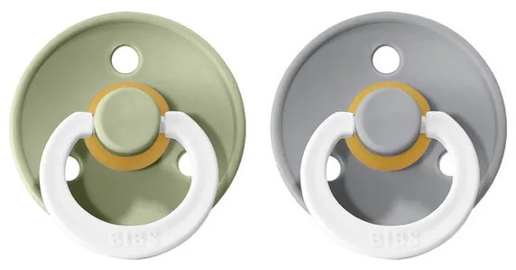 BIBS Colour cumlíky z prírodného kaučuku veľkosť 3 Sage Cloud Nočný
