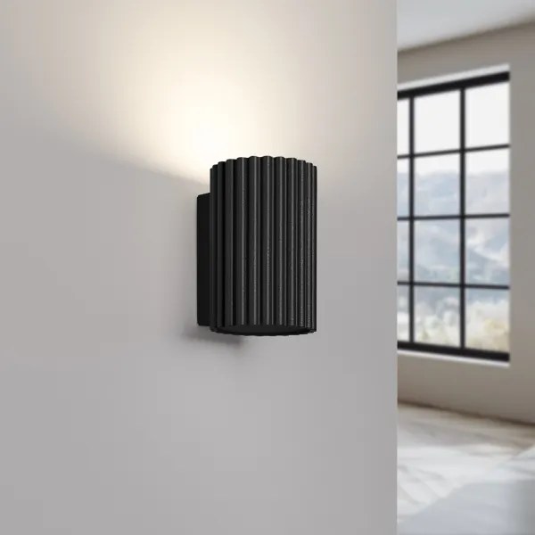 BRILAGI - LED nástenné svietidlo CRESTO 1xGU10/10W/230V 10 cm čierne