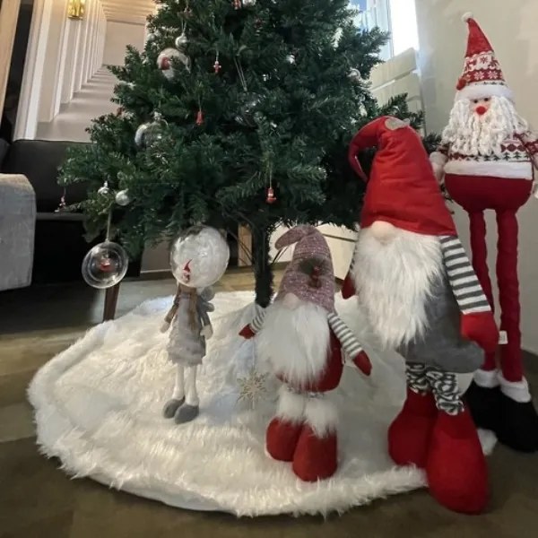 Vianočný škriatok trpaslík teleskopický 82cm Ruhhy 22315