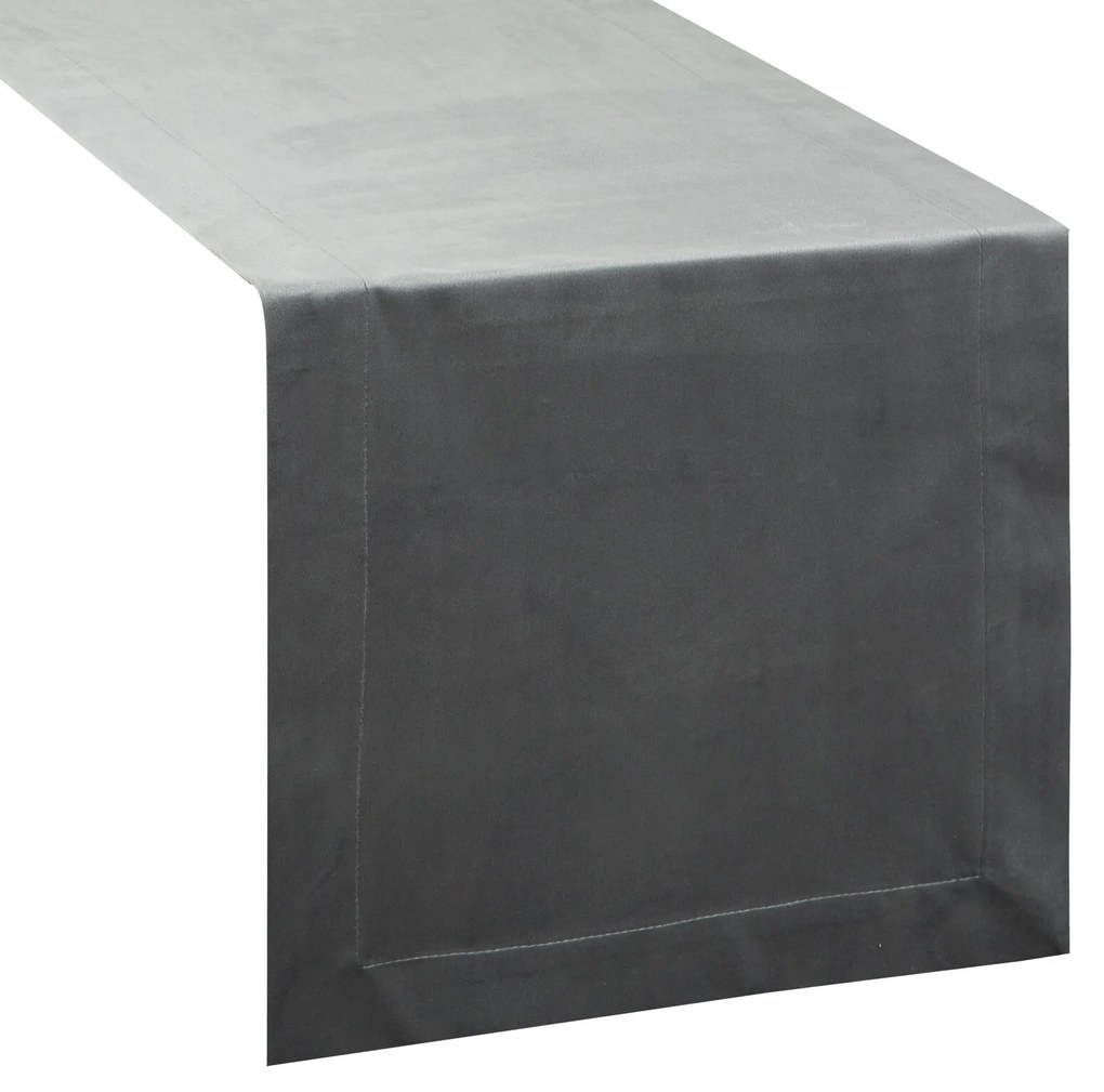 OBRUS MELINDA 140X40 CM SIVÁ