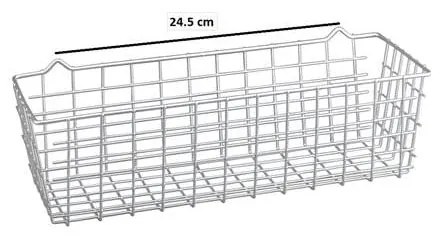 Úložný multifunkčný košík Metaltex Koala, šírka 33 cm